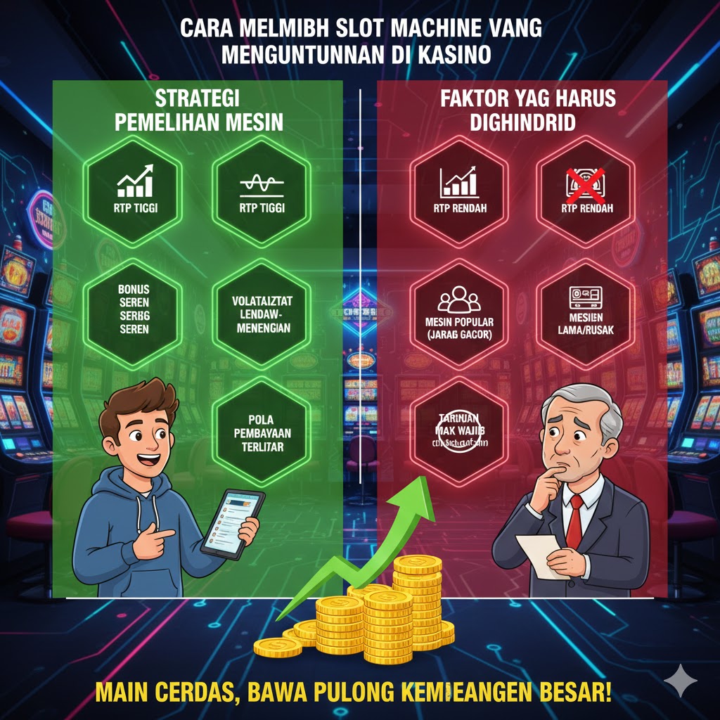 Cara Memilih Slot Machine yang Menguntungkan di Kasino